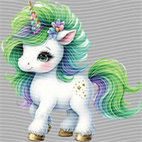 Rainbow Horse-RH 323